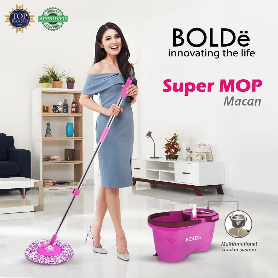 Bolde Super MOP MACAN - Pink